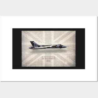 Avro Vulcan Bomber XH558 Posters and Art